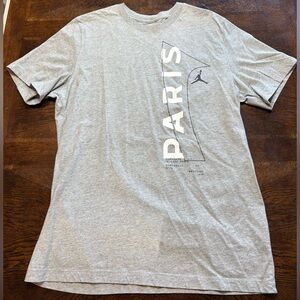 Jordan Light Gray Graphic Tee